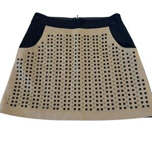 Nanette Lepore Mini Skirt Women's Size 2. Zip Up